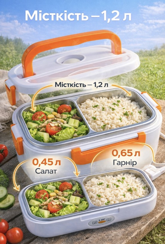 Будова ланч боксу